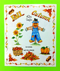 Fall Autumn NRN Designs Sticker Sheet