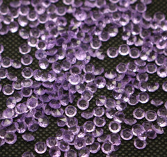 2000 Purple Acrylic 4mm Diamond Confetti Wedding Deco Supplies Table Scatter