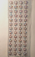 CraftbuddyUS 52 x18mm Crystal Stick on FLOWERS Self Adhesive MIXED Diamante Gems
