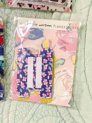 Scarlet Lime Planner Society Planner Tabs Label Stickers TN Traveler’s Notebook