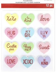 Recollections Candy Hearts ❤️ Quotes VALENTINE’S DAY Be Kind Love XOXO Hug Sweet
