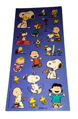 Peanuts Snoopy Sticker Sheet Hallmark Scrapbooking