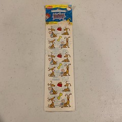 Vintage Rugrats SandyLion Sticker Designs Tommy & Spike Sheet Sealed 1997