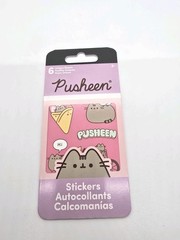 Pusheen the Cat Sticker Mini Book Stickers Pack and Book 6 Sheets Kawaii New!