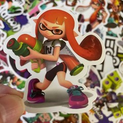 SPLATOON 50 stickers, video game, fantasy computers, water bottle everywhere