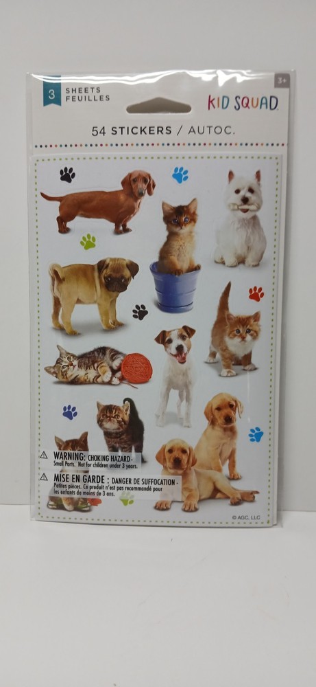 Cat And Dog Stickers By Kid Squad Animal Lover Stickers For Veterinarians