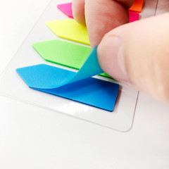 960 Pieces Sticky Index Tabs Page Markers Arrow Flags Sticker Colored Page No…