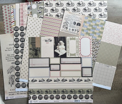 HUGE LOT of Jenni Bowlin Scrapbook Paper & Embellishments