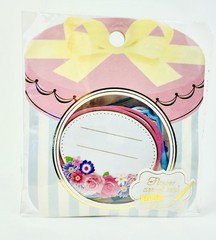 Mind Wave Flower Assort Seal Label Stickers 40pc Japanese Kawaii Stationery