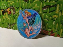 Vintage Stickers Fairy Prism Vending Machine Sticker Dykom 2000