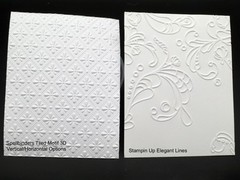 8 Embossed Cardstock, Embossed Card Fronts A2, Choose COLOR/DESIGN, Free Ship