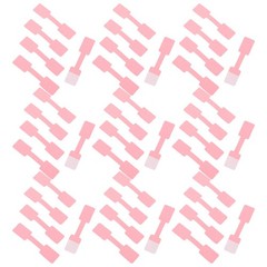 300Pcs Round Self Adhesive Food Labels Stickers Pink for Jars and Bottles