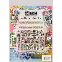 Dyan Reaveley S Dylusions Collage Sheets 8.5 X11 24/Pkg-Set 2