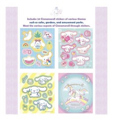 Sticker Minibook-Cinnamo-roll 24 Unique Stickers Book ,9.5 x 10.5 cm 3.7 x 4.1”