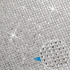 Outus 60750 Pieces Self Adhesive Rhinestone Sheets 59 x 7.87 Inch Bling Glitter