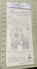 Provo Craft CARNIVAL Themed Designer Stickers~FLAT~ Clear Background #42-1848