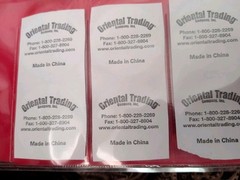 Oriental Trading Company Mega Roll Sticker Assortment 6 Frog Stickers Bright VTG