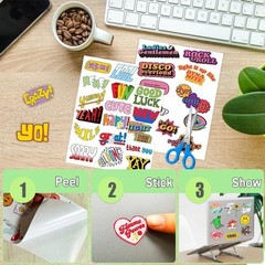 Quick Drying 4×6 Glossy Printable Sticker Paper – 50 Sheets for Crafting