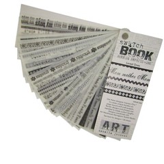 Swatch Book Ribbon Impress-Ons Art Warehouse Danelle Johnson «Loved Ones»