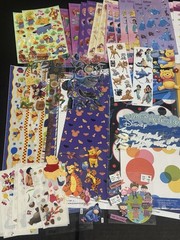 Scrapbooking Lot Disney Mickey Mouse Winnie The Pooh Princesses Sticker & Pages
