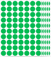 1400 PCS Red Circle Dot Stickers 3/4″ round Color Coding Label Stickers (Red)