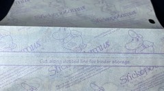 Vtg Stickopotamus Mini Stickers Roll Of 8 Sheets Winter Sports Limited Edition