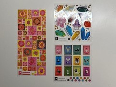 Pipsticks Sticker Sheets Set – Assorted June 2023 Collection (10 Sheets)