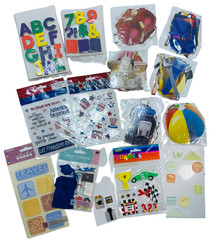 Scrapbooking Letters Numbers Stickers Die Cuts Photo Book Craft LOT
