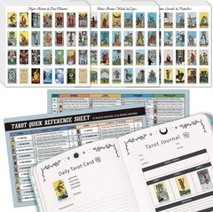 Tarot Stickers 1008 PCS 40 Sheets w/ Reference Sheets Journaling Scrapbook