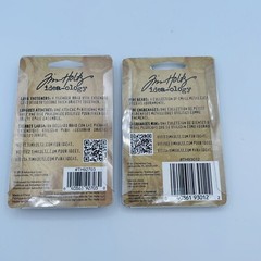 Tim Holtz Metal Long Fasteners 99 and Mini Gears 12 by Idea-ology