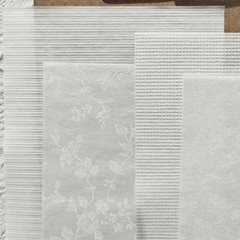 20 Sheets Scrapbook Paper A5 Size Textured Papers, White Mulberry Art Paper Craf