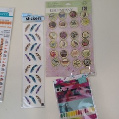 Scrapbook Planner Sticker Lot 7 Packs Recollections K&Company Paper House Washi