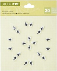 K Company 30-597846 Teardrop Diamond Gems
