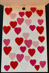 RECOLLECTIONS VALENTINE’S DAY STICKER BOOK 261 PC STICKERS 12 SHEETS ROMANCE