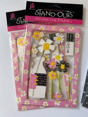 Lot of 8 Provo Craft Stand-Outs Christina Cole Stickers, 7 New, 1 used