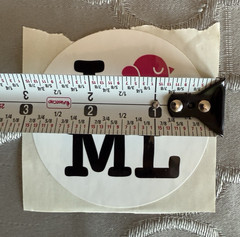 Mystery Land ML USA White and Black Sticker Set NEW RARE