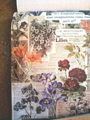 50 Pgs Detailed Beautiful Floral Sticker Book & Eph Paper 22pgs & 375 Stickers