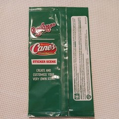 NEW! RAISING CANE’S – A CHRISTMAS STORY – STICKER SCENE – 2025 SET