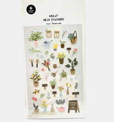 Flower Cafe Planner Stickers Journaling Scrapbooking Crafts