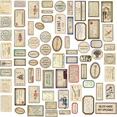 140 Pcs Vintage Aesthetic Stickers for Adults, Junk Journal Supplies for Scrapbo