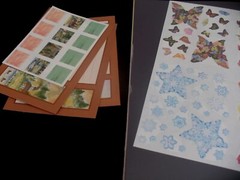 Lot Seasoning Photo Mounting Paper, Paper embellishments Nancy O’Dell
