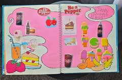 Vintage 1983 Imperial Sticker Album LOADED 150+ Stickers Snoopy Hello Kitty CPK
