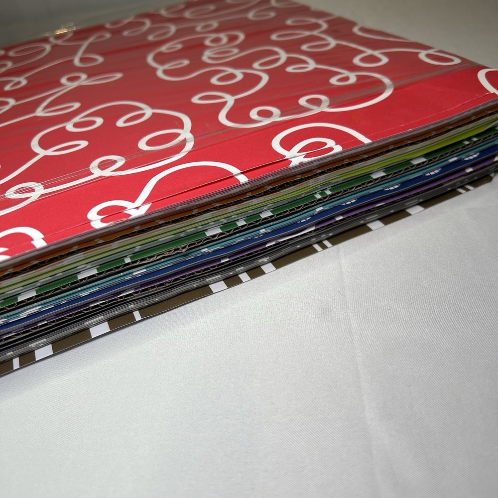 HUGE 12×12 SCRAPBOOK PAPER LOT Many Sheets With Multiple Patterns Only Few Used
