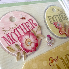 Brenda Walton Florals Scrapbook Stickers Lot – K&Co – Retired – 10 pc Kit