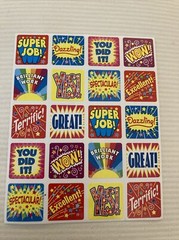 carson dellosa positive reinforcement sticker sheet
