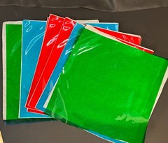 Vintage Craft Papers & Stencils Velour, Metallic, Transparency, Gummed, Day Glo