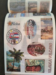 30 Sheets Detailed Global Travel Sticker Book & Eph Papers 30 Sheets Of Stickers