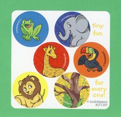 60 Assorted Mini Dot Stickers – Batman, Inside Out, Rachael Hale, Unicorn