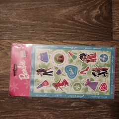 Mattel 199 Barbie Forever Friends Sticker Sheets New Punch/Michel And Company #4