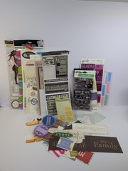 Large Mixed Lot Scrapbook Family Sayings, Expressions & Stickers